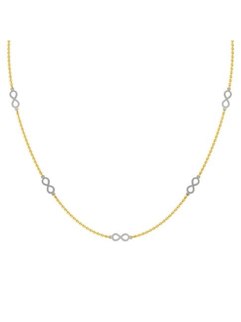 Kisna Diamond & Gold Jewellery 18k Amvi Pure Gold Necklace for Women