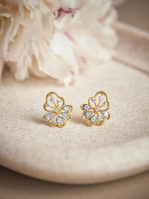 Kisna Diamond & Gold Jewellery 14k (585) Gold Mikail Earring