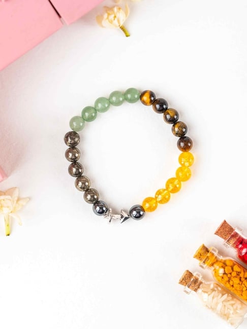 kicky & perky Kicky and Perky 925 Sterling Silver Sagittarius Money Magnet Bracelet For Men-picture-30