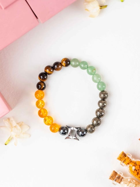 kicky & perky Kicky and Perky 925 Sterling Silver Gemini Money Magnet Bracelet For Men-picture-34