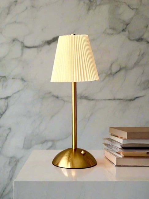 Mason Home White Metal Table Lamp