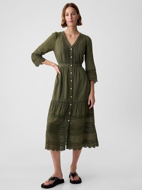 gap green dress women Women's Green Dresses & Jumpsuits