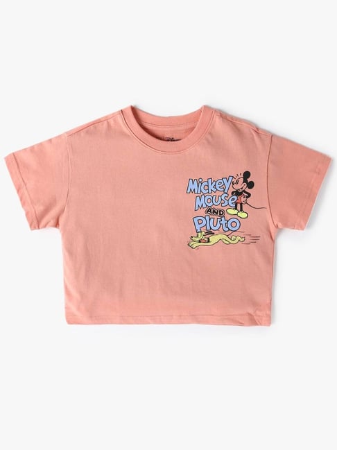 GAP Boys Coral Cotton Graphic T-Shirt-picture-20