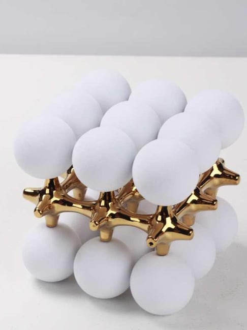 Smokey Cocktail White Resin Jack Sculpture-picture-31