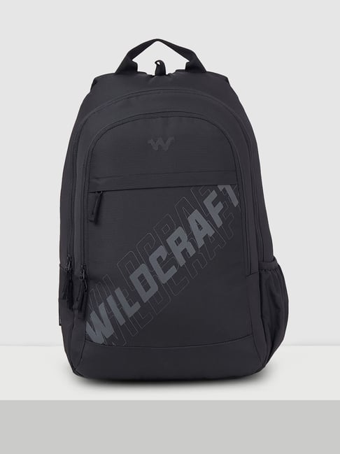 Wildcraft Black Solid Laptop Backpack