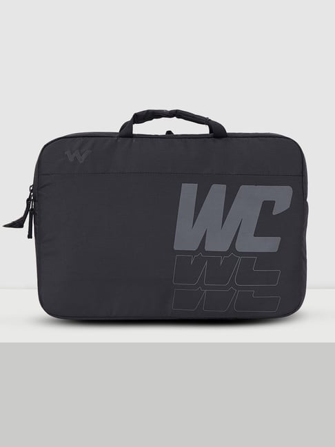 Wildcraft Black Solid Messenger Bag
