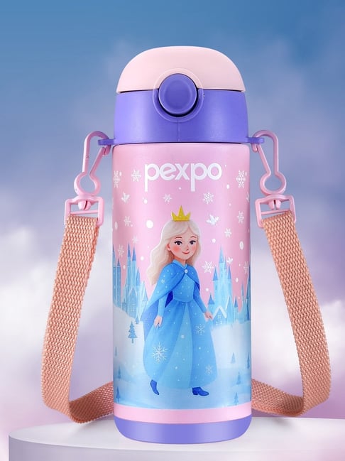 Buy Pexpo Pink Frozen Doll Pixy 300 Kids Water Bottle (300 ml) at