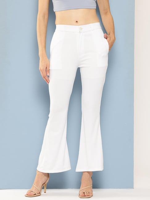 Aarika White Straight Fit Pants-picture-17