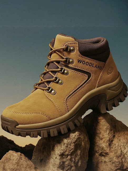 Woodland Men's Brown Boots-picture-42