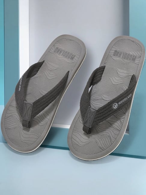 Buy Woodland Men's Grey Flip Flops at Best Price Tata CLiQ