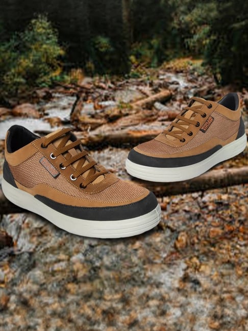 Woodland Men's Camel Sneakers-picture-12