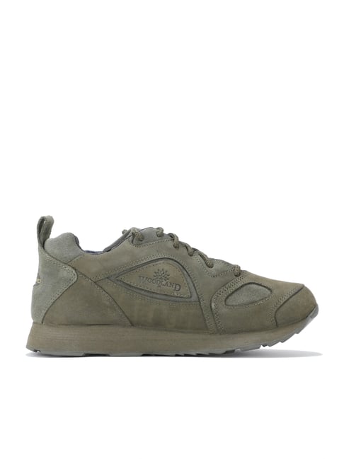 Woodland Men's Olive Sneakers-picture-25