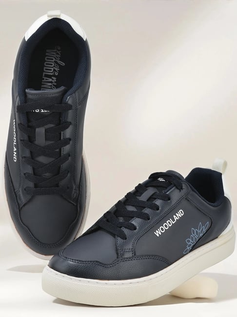 Woodland Men's Navy Sneakers-picture-35