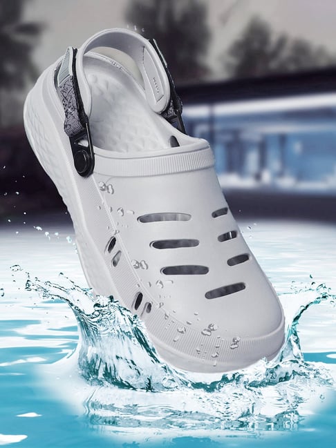 Liberty Men's Light Grey Back Strap Sandals