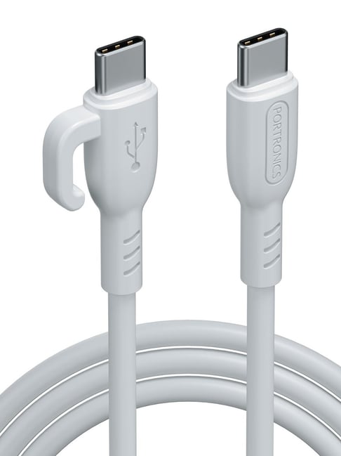 Portronics 60W Konnect Core 3 Type C to Type C Fast Charging Cable Cable