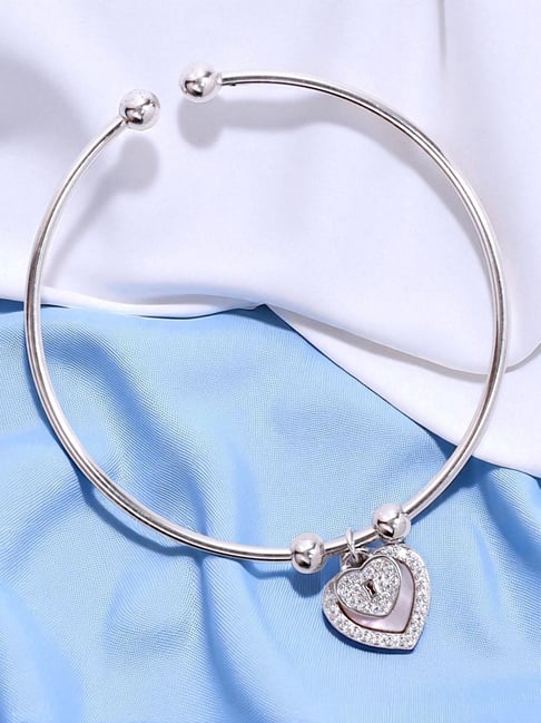 Taraash 925 Sterling Silver Bangle for Women