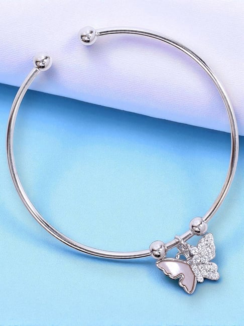 Taraash 925 Sterling Silver Bangle for Women