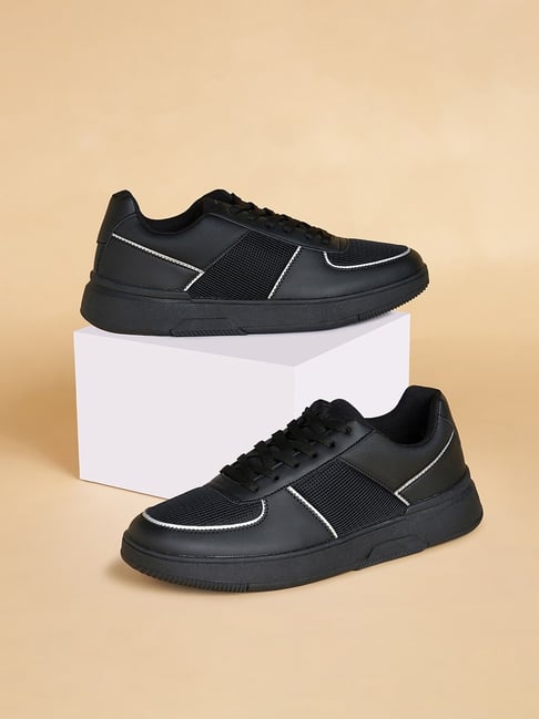 Ajile by Pantaloons Men's Black Sneakers-picture-20