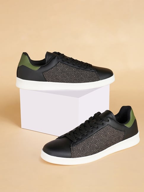 Ajile by Pantaloons Men's Black Sneakers-picture-45