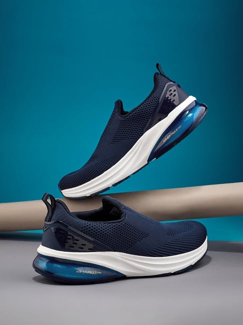 Campus Men's PORIUM AIR CAPSULE PRO Denim Blue Walking Shoes