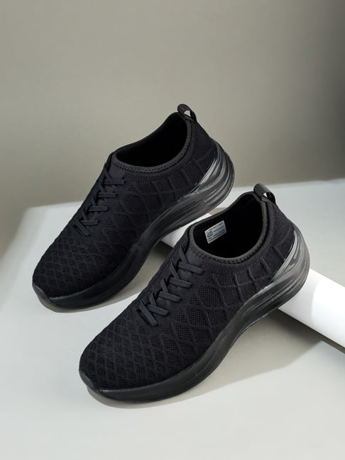 Campus Men's CASA Black Walking Shoes-picture-22