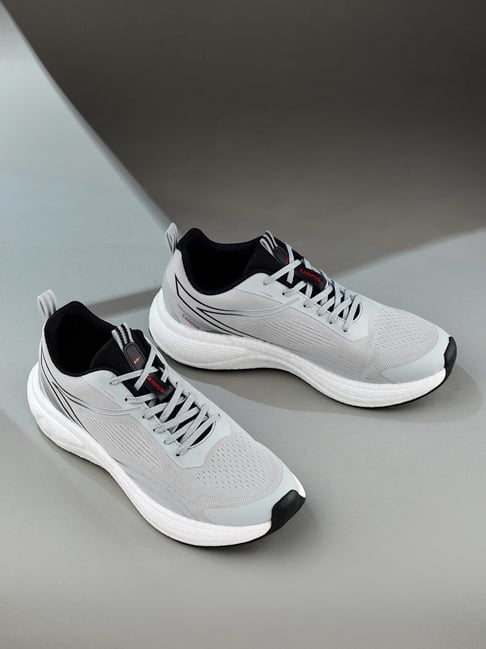 Campus Men's PUMPED NITROBOOST Light Grey Running Shoes