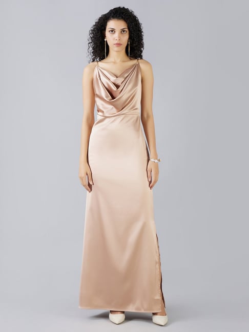 CLARA SATIN CAMI DRESS（M） CLARA SATIN CAMI DRESS