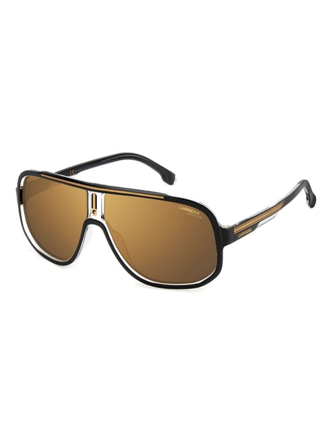 Carrera Brown UV Protection Square Sunglasses For Men