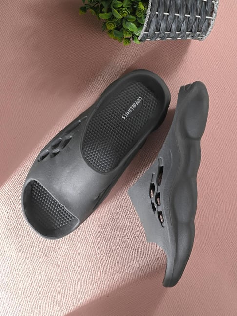 OFF LIMITS Men's Dark Grey Slides-picture-15