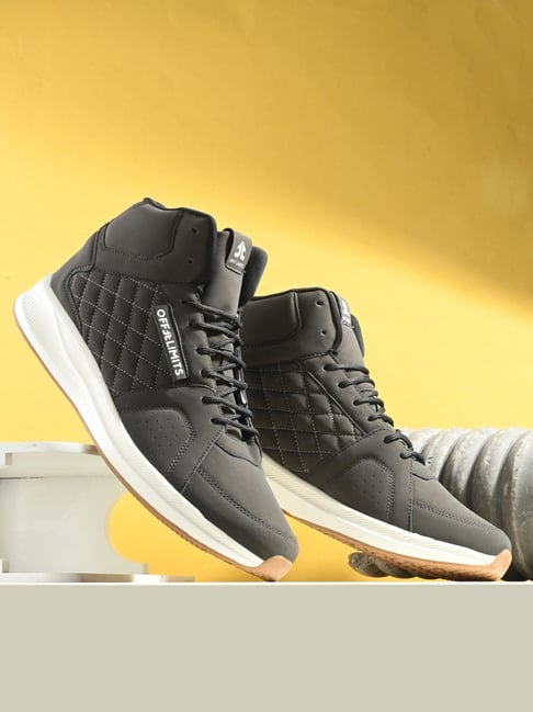 OFF LIMITS Men's Grey Basketball Shoes-image-9
