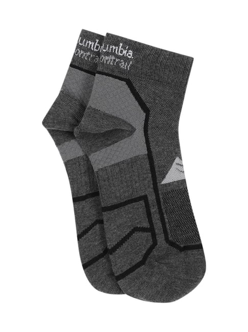 Columbia Charcoal Printed Socks (L)-picture-29