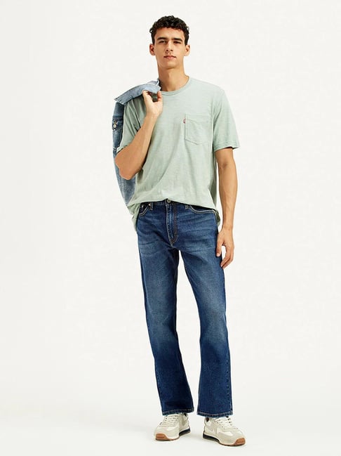 Men's 513 Light Indigo Slim Straight Fit Mid Rise Jeans-image-21