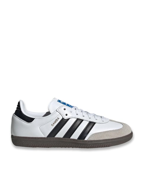 Adidas Originals Unisex SAMBA OG White Sneakers-image-19
