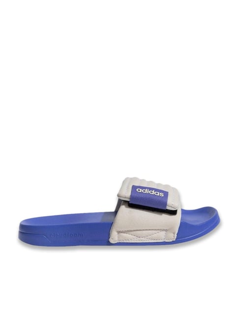 Adidas Women Oakz SLD White Slide Sandals-picture-22