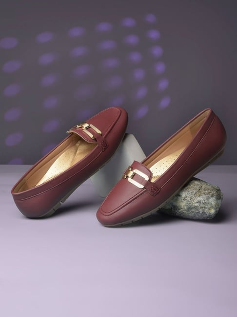 Bata Women's Red Mocassins