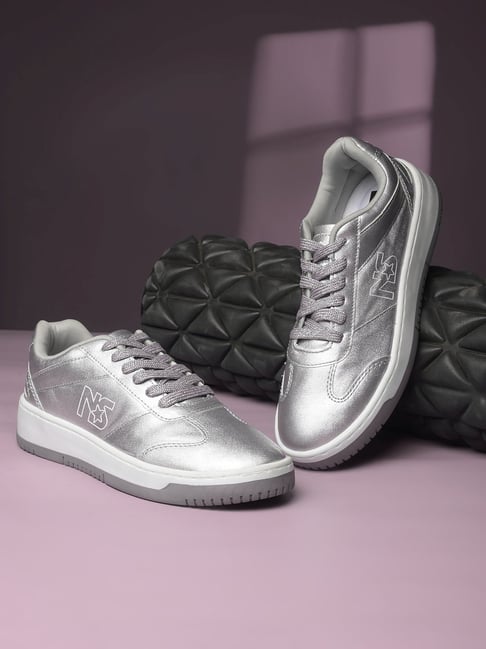 North Star Women's Silver Running Shoes