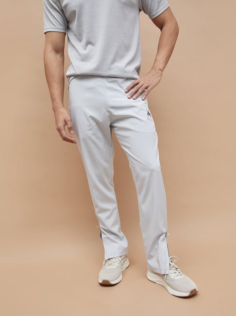 Kappa Light Grey Regular Fit Trackpants-picture-16