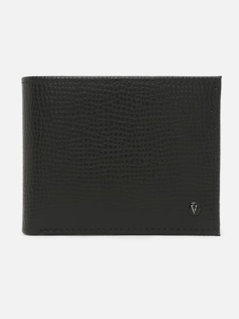 Van Heusen Black Textured Leather Bi-Fold Wallet-picture-27