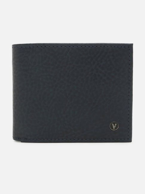 Van Heusen Black Textured Leather Bi-Fold Wallet-picture-18
