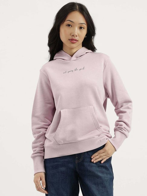 United Colors Of Benetton Pink Regular Fit Floral Print Hoodie-picture-10