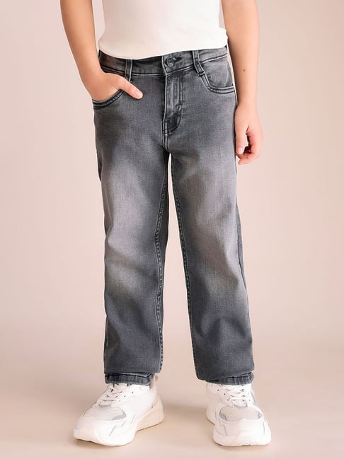 U.S. Polo Assn. Boys Grey Jeans