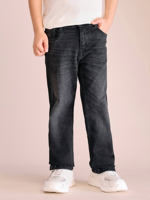 U.S. Polo Assn. Boys Black Jeans