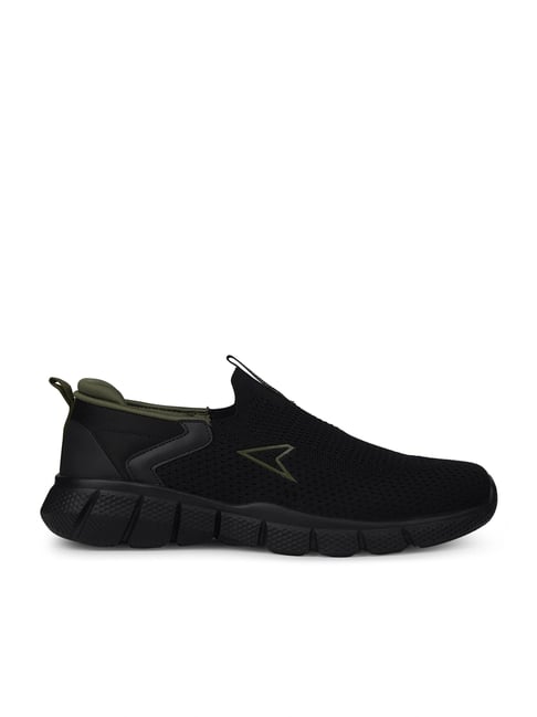 Power Men's Black Walking Shoes-picture-47