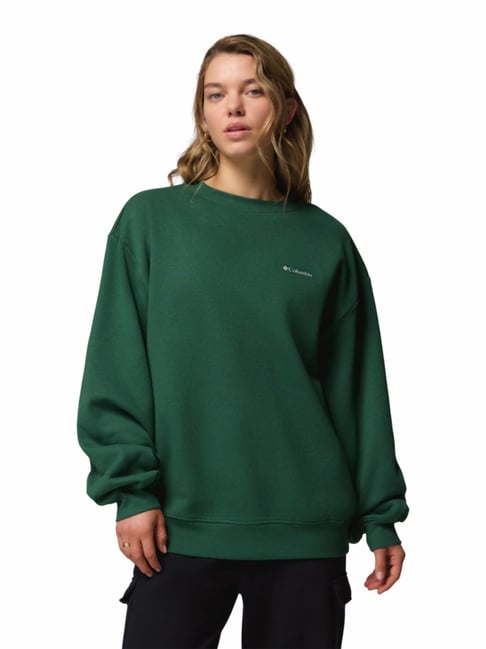 Columbia Green Relaxed Fit Sweatshirt-picture-33