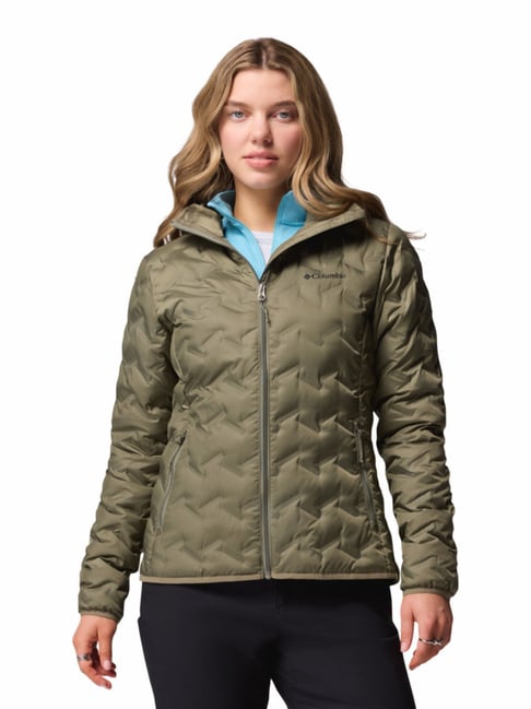 Columbia Green Slim Fit Hooded Jacket-picture-21