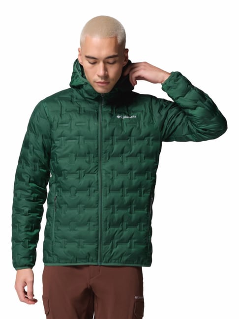 Columbia Green Slim Fit Puffer Jacket-picture-15