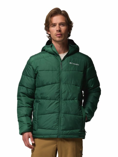 Columbia Green Regular Fit Puffer Jacket-picture-26