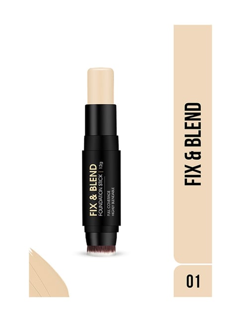 Colors Queen Fix & Blend Matte Foundation Stick Ivory - 12 gm-picture-24