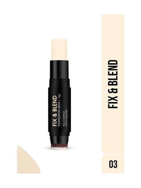 Colors Queen Fix & Blend Matte Foundation Stick Irish - 12 gm-picture-26