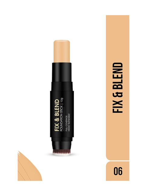 Colors Queen Fix & Blend Matte Foundation Stick Cappuccino - 12 gm-picture-25
